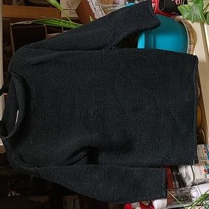 Solid Black Sweater